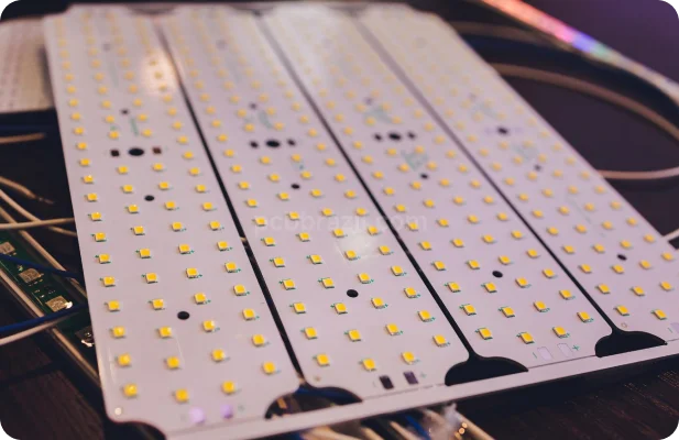 PCB cerâmico - Iluminação LED