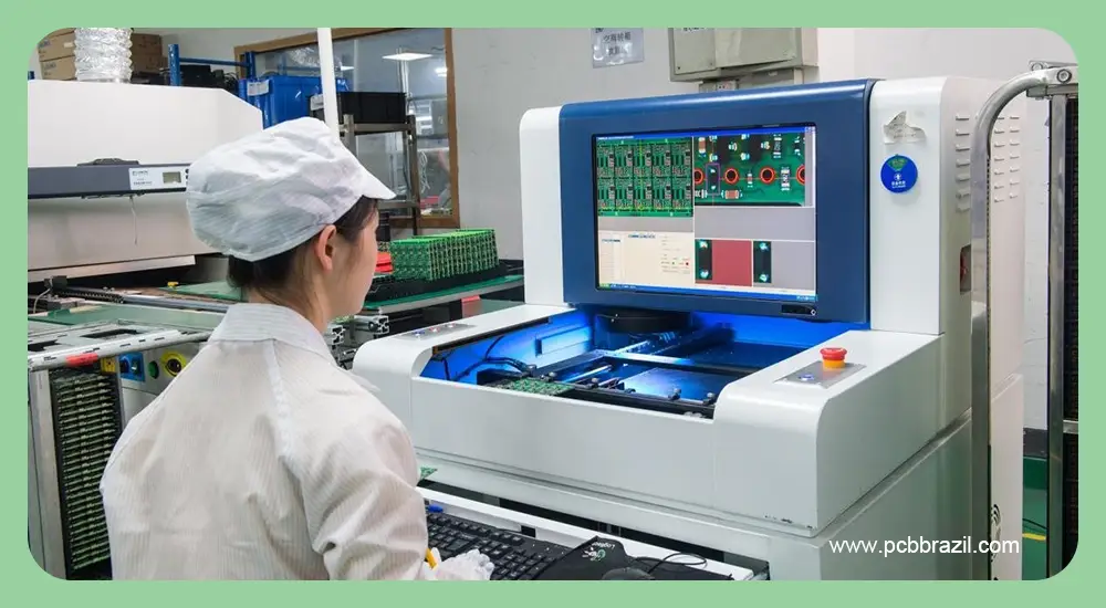 circuito impresso nuas-Inspeção óptica automatizada